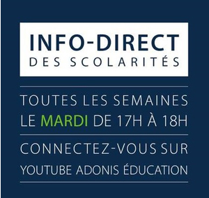 Info-Direct des Scolarités Adonis 