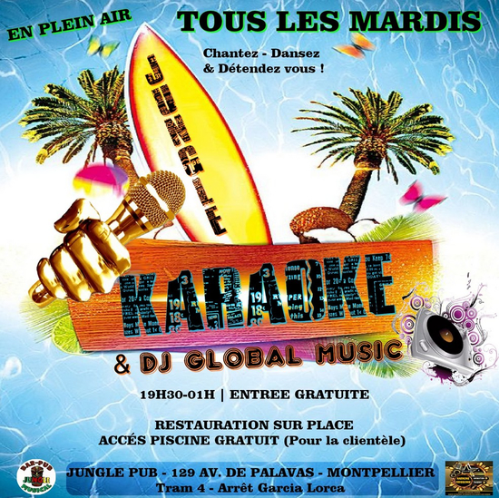 KARAOKE & DJ GLOBAL MUSIC / Tous les Mardis