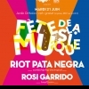 affiche RIOT PATA NEGRA / ROSI GARRIDO - Fête de la Musique 2022