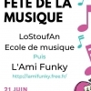 affiche Concert - Ste Foy d'Aigrefeuille - Fête de la Musique 2022