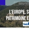 affiche L'Europe, soutien du patrimoine en Occitanie - Journées du Patrimoine 2022