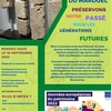affiche Journées Européennes du Patrimoine - Oppidum du Marduel - Préservons notre Passé pour les Générations Futures
