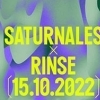 affiche SATURNALES X RINSE