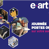 affiche Journée Portes Ouvertes e-artsup Montpellier