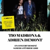 affiche Tio Madrona et Adrien Demont en concert dessiné